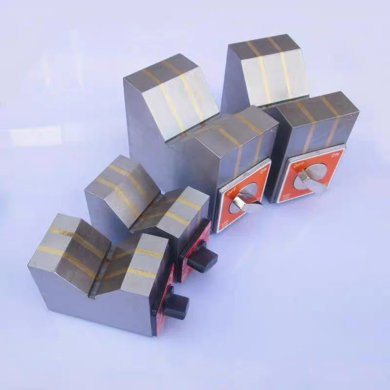 Magnetic v block sa mga grado nga grades