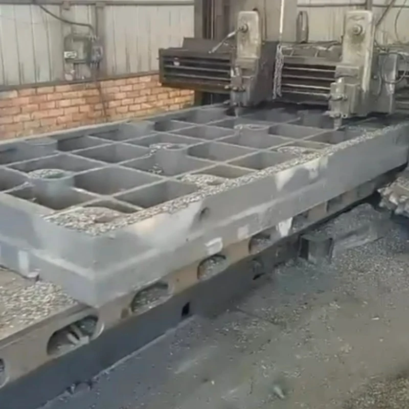 Ang ilawom nga bahin sa platform sa inspeksyon sa cast iron nga giproseso